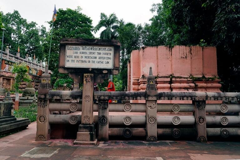Ratanaghar Bodh Gaya fourth week of buddha after enlightenment